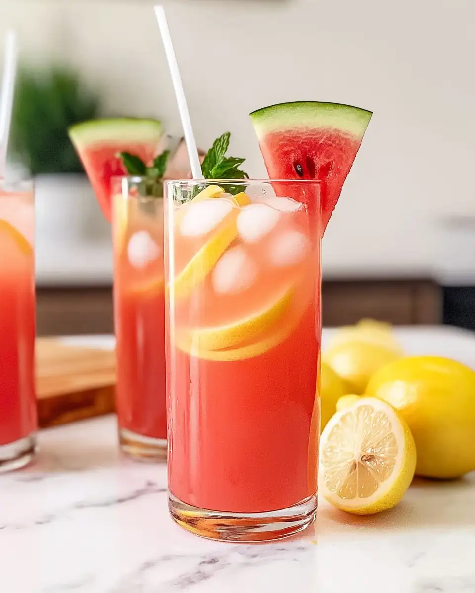 Refreshing Summer Bliss with Watermelon Lemonade - Featured Image