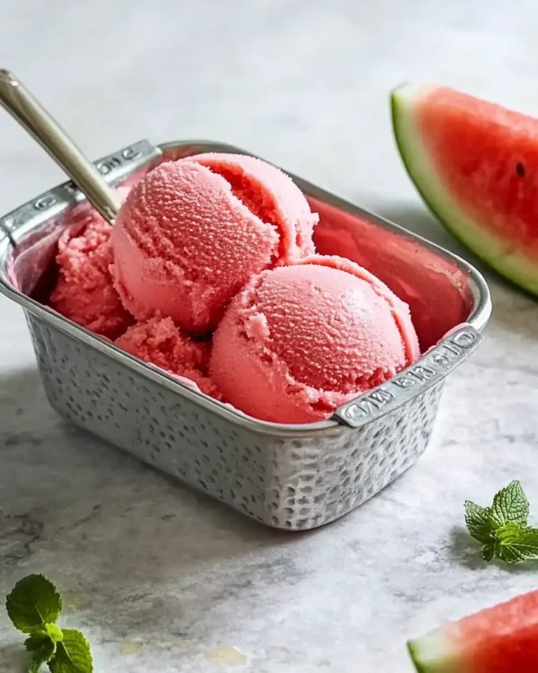 Chill Out with Refreshing Watermelon Sorbet Bliss - Featured Image