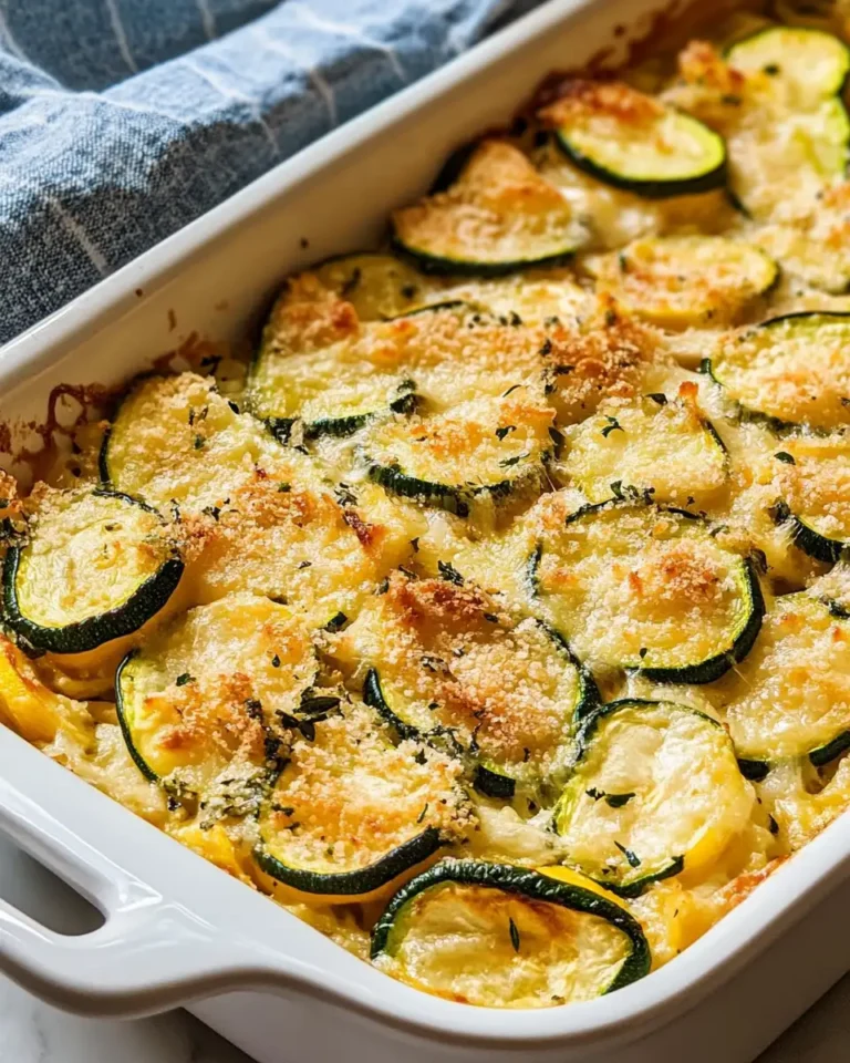 Savor the Flavor of Zucchini and Summer Squash Casserole - Featured Image
