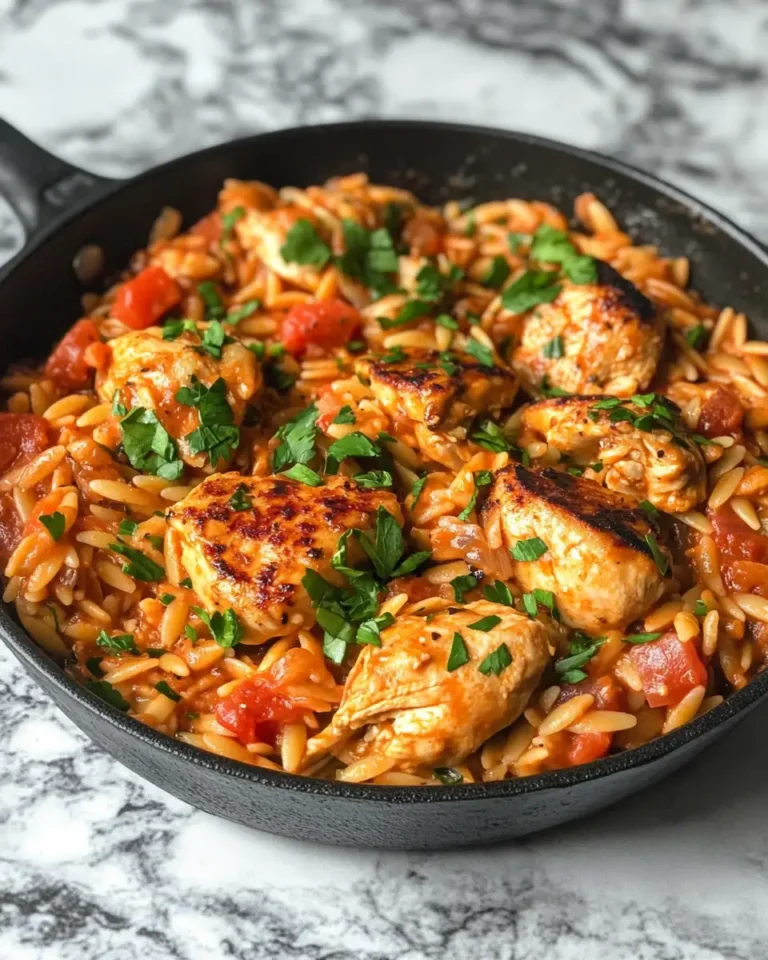 Irresistibly Delicious Marry Me Chicken Orzo in One Pot - Featured Image