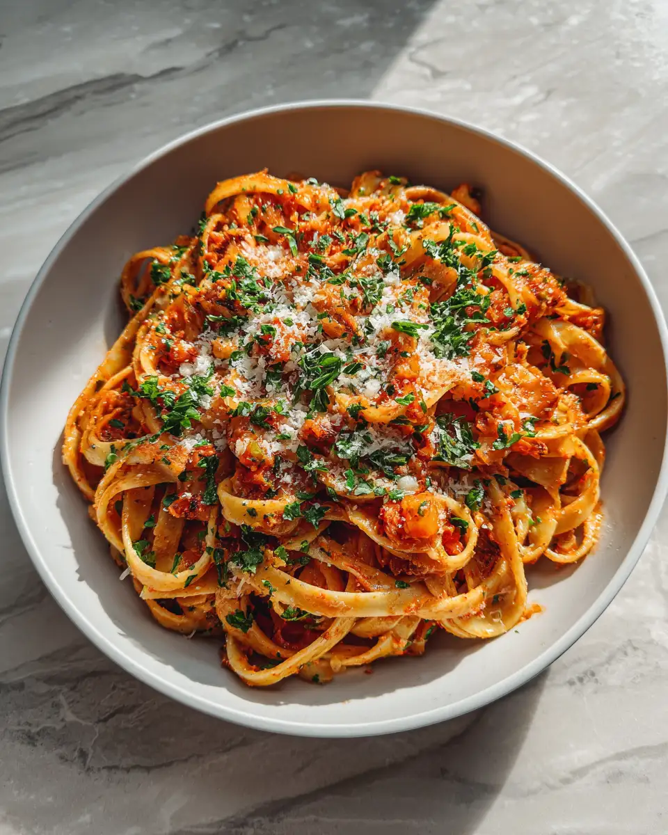 Final dish - Quick and Easy: 5 Ingredient Pasta Recipe for Busy Weeknights