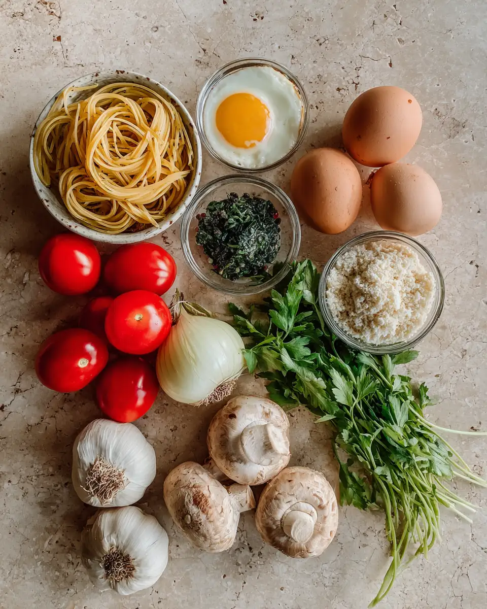 Ingredients for Quick and Easy: 5 Ingredient Pasta Recipe for Busy Weeknights