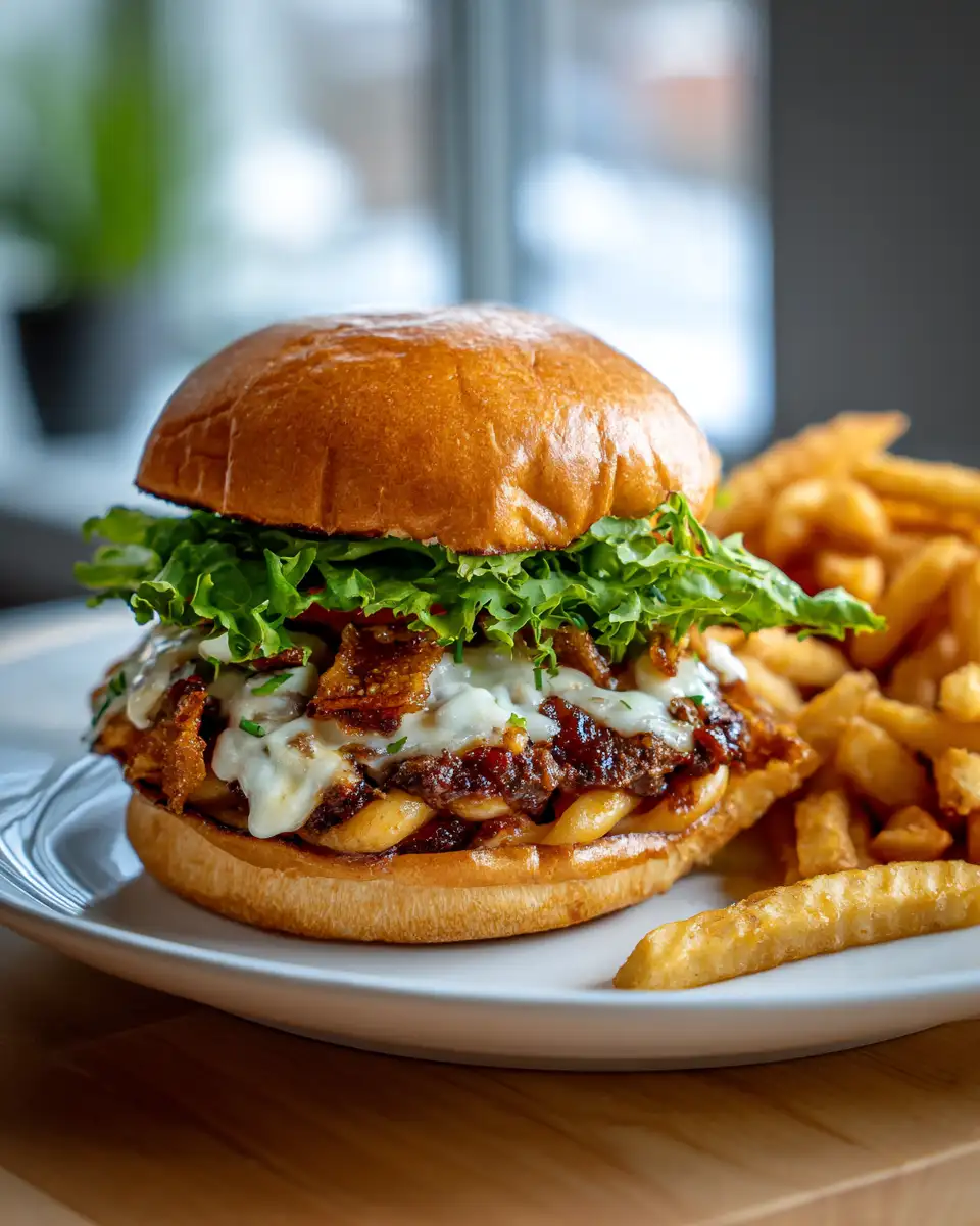 Pasta Meets Patty: A Delicious Hamburger Twist - Featured Image