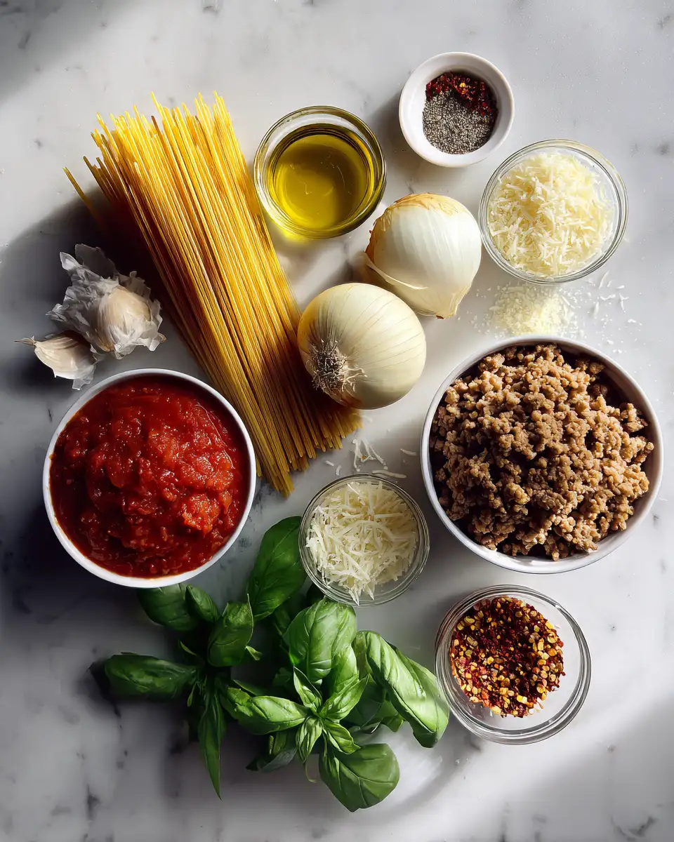 Ingredients for Power Pasta: High Protein Recipe to Fuel Your Day
