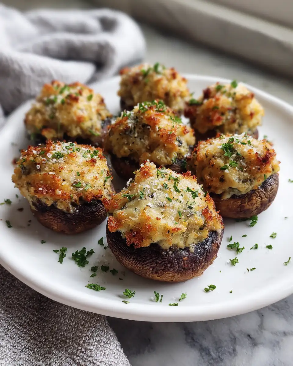 Crispy and Delicious: Air Fryer Stuffed Mushrooms That Wow - Featured Image