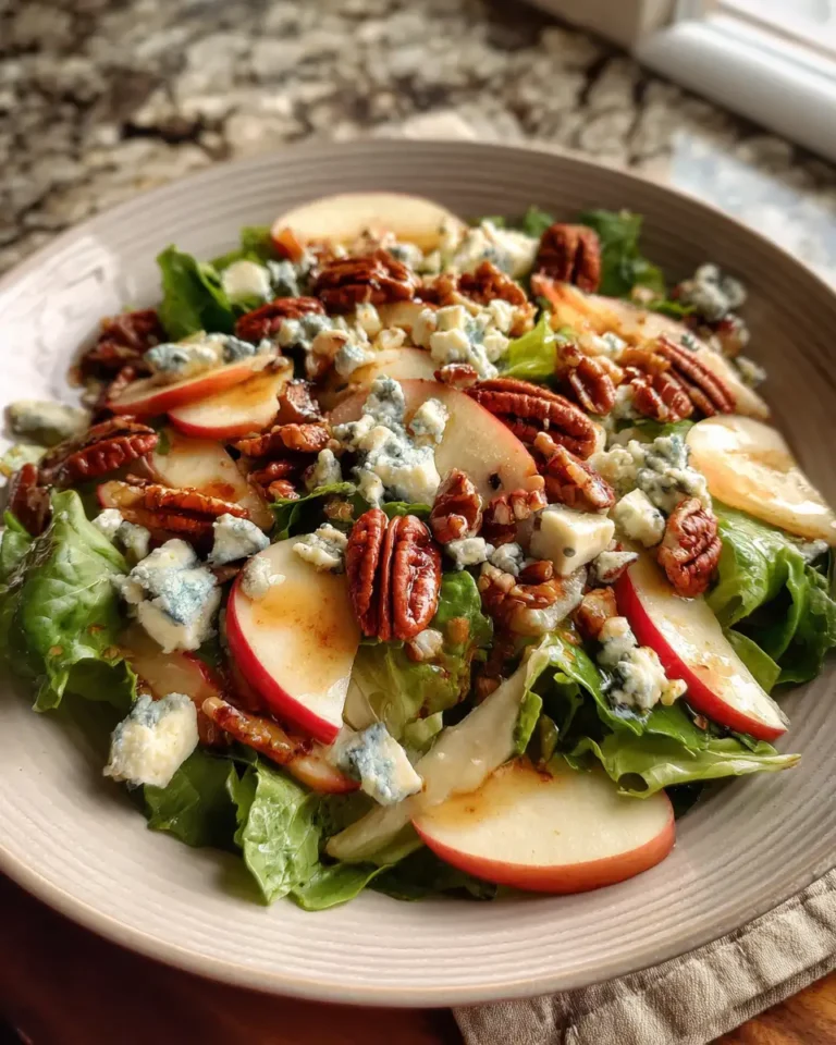 Crisp and Flavorful: Discover the Ultimate Apple Pecan Blue Cheese Salad - Featured Image