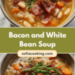 Hearty Comfort in a Bowl: Bacon and White Bean Soup Delight