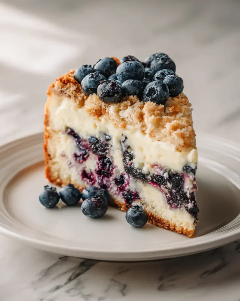 Heavenly Blueberry Cream Cheese Coffee Cake Recipe You Need to Try Today - Featured Image