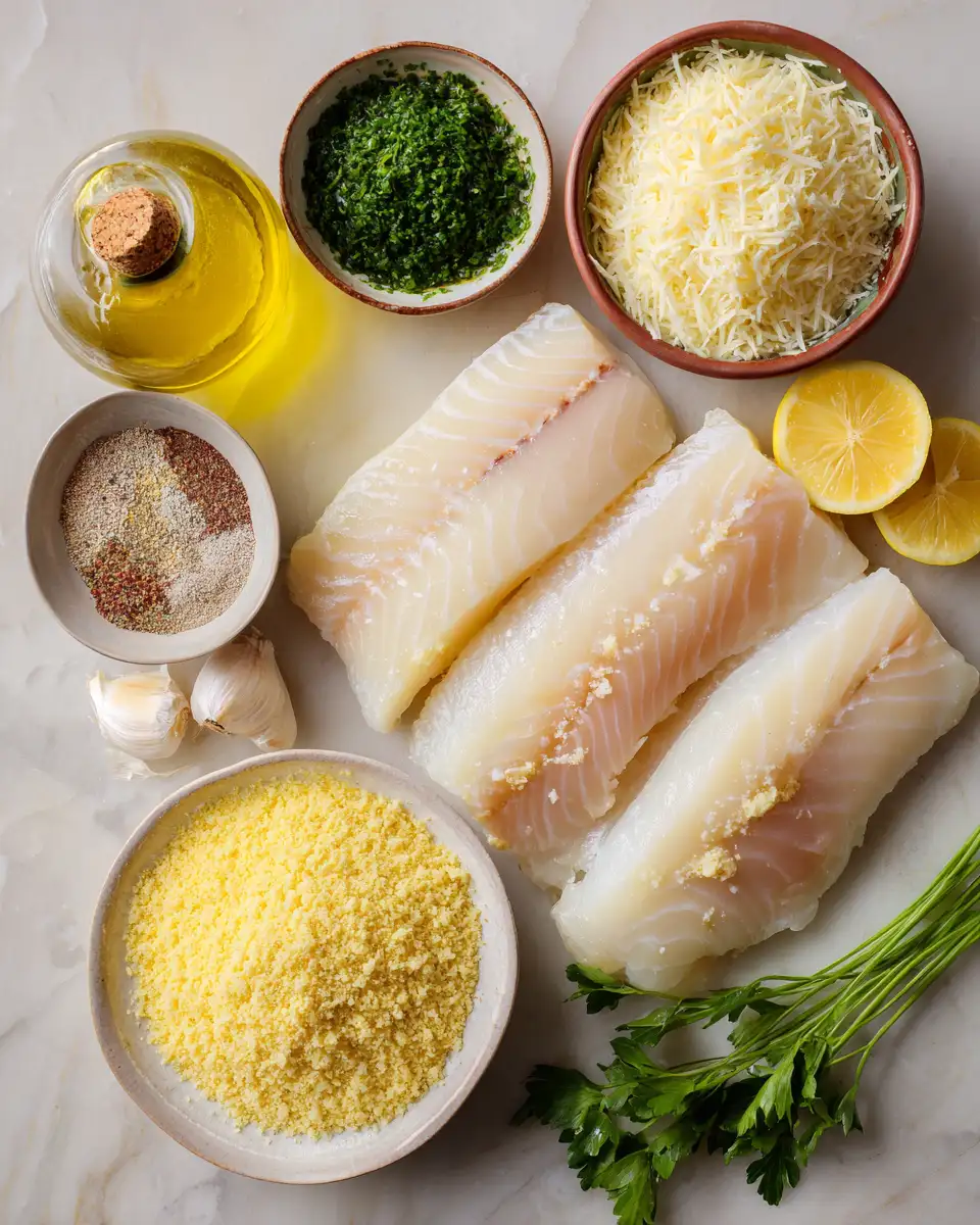 Ingredients for Savor the Flavors of Boston Baked Cod A New England Classic