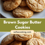 Irresistibly Soft and Chewy Brown Sugar Butter Cookies