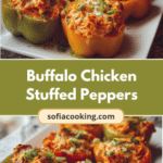 Spice Up Your Dinner with Buffalo Chicken Stuffed Peppers
