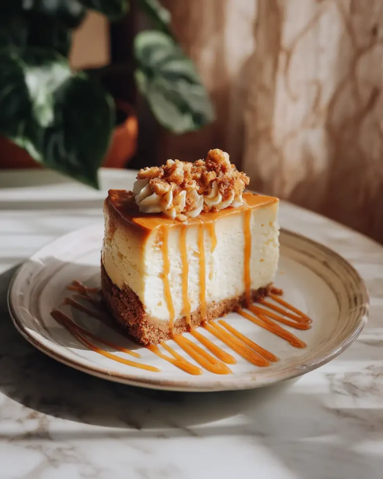 Indulge in Autumn Bliss with Caramel Pumpkin Apple Cheesecake - Featured Image