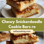 Irresistibly Soft and Chewy Snickerdoodle Cookie Bars Recipe