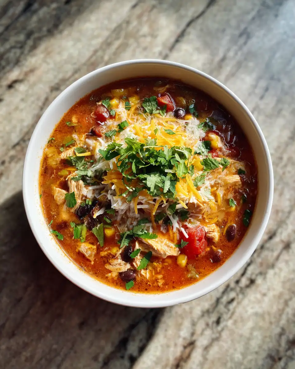 Final dish - Ultimate Comfort in a Bowl Chicken Tortilla Soup Recipe You Need to Try