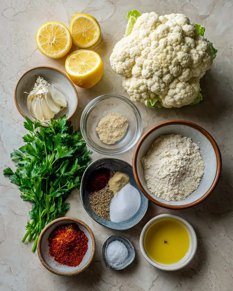 Crispy Cauliflower: The Ultimate Crunchy Delight for Your Taste Buds 5 Ingredients for Crispy Cauliflower: The Ultimate Crunchy Delight for Your Taste Buds