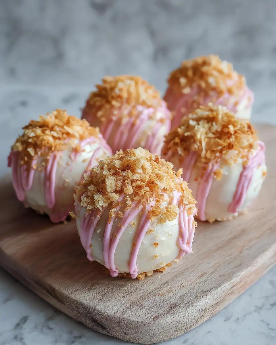 Irresistible Crispy Cotton Candy Cheesecake Bombs Recipe You Have to Try - Featured Image