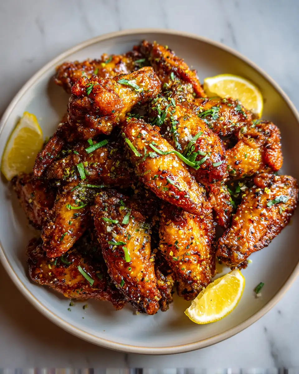 Crispy Honey Lemon Pepper Wings: The Ultimate Flavor Explosion - Featured Image