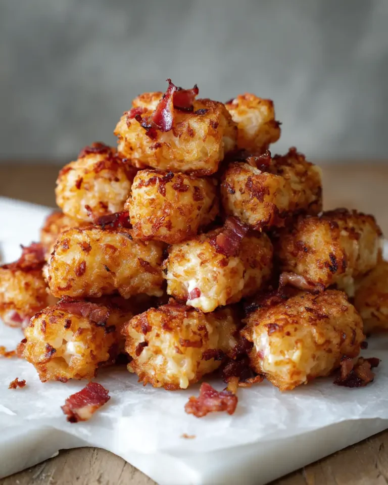 Crispy Reuben-Style Tater Tots Loaded with Bacon and Sauerkraut - Featured Image