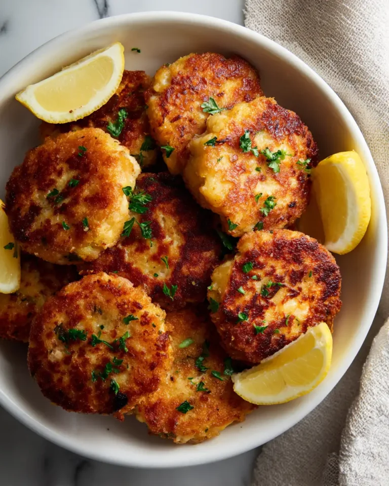 Crispy Salmon Cakes with Lemon: A Zesty Delight for Your Taste Buds - Featured Image