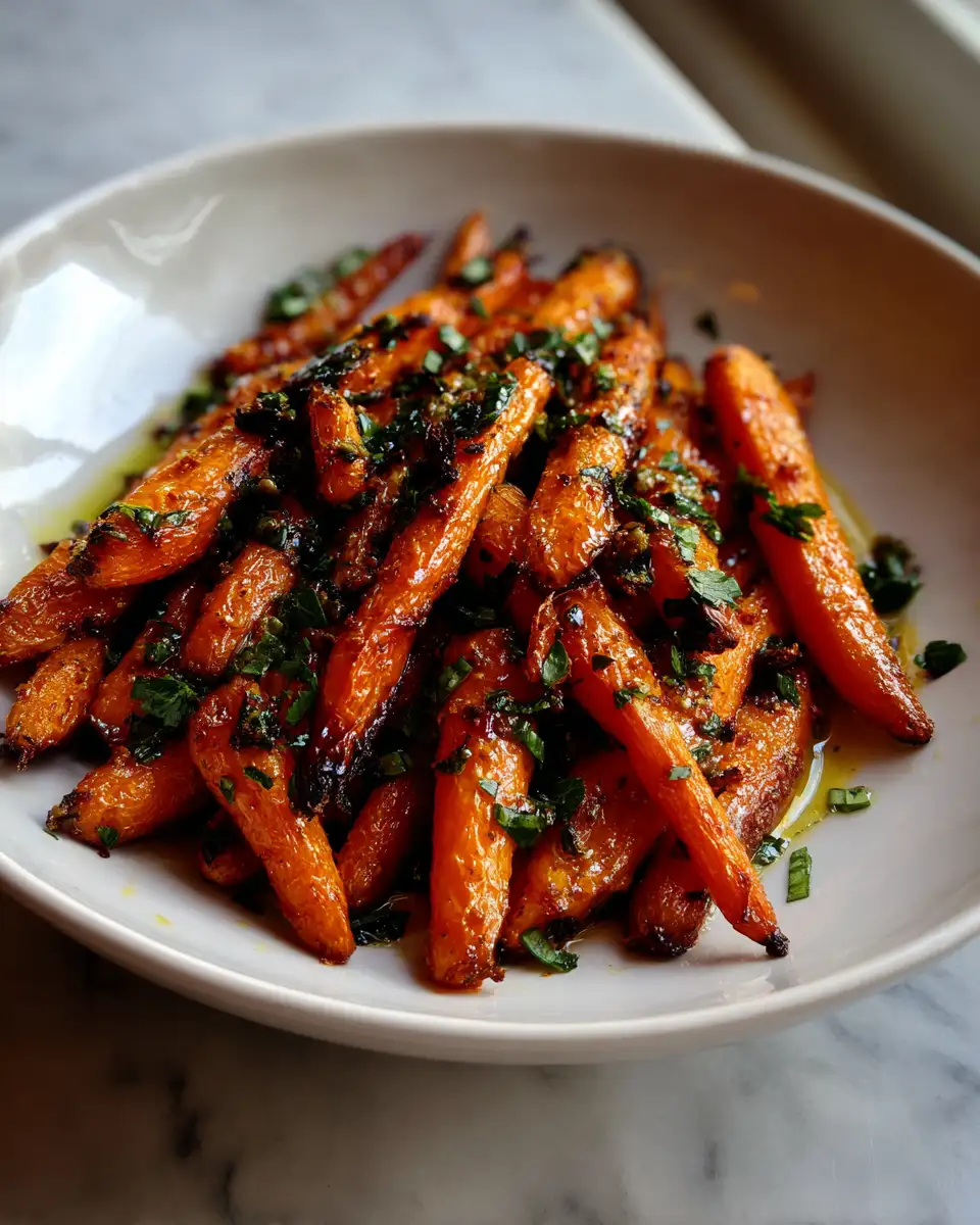Crispy Smashed Carrots: The Ultimate Side Dish Revolution 5 Final dish - Crispy Smashed Carrots: The Ultimate Side Dish Revolution