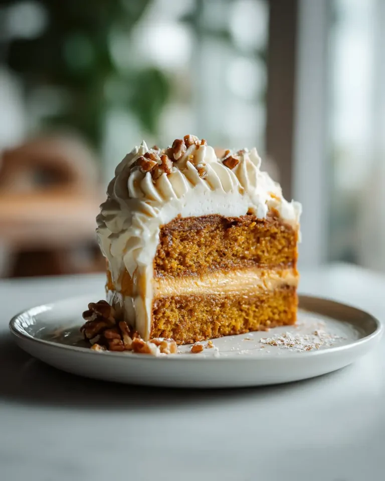 Indulge in a Decadent Better Than Sex Cake Packed with Pumpkin Pie Protein