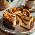 Indulge in Autumn Bliss with Decadent Pumpkin Swirl Gingersnap Cheesecake - Featured Image