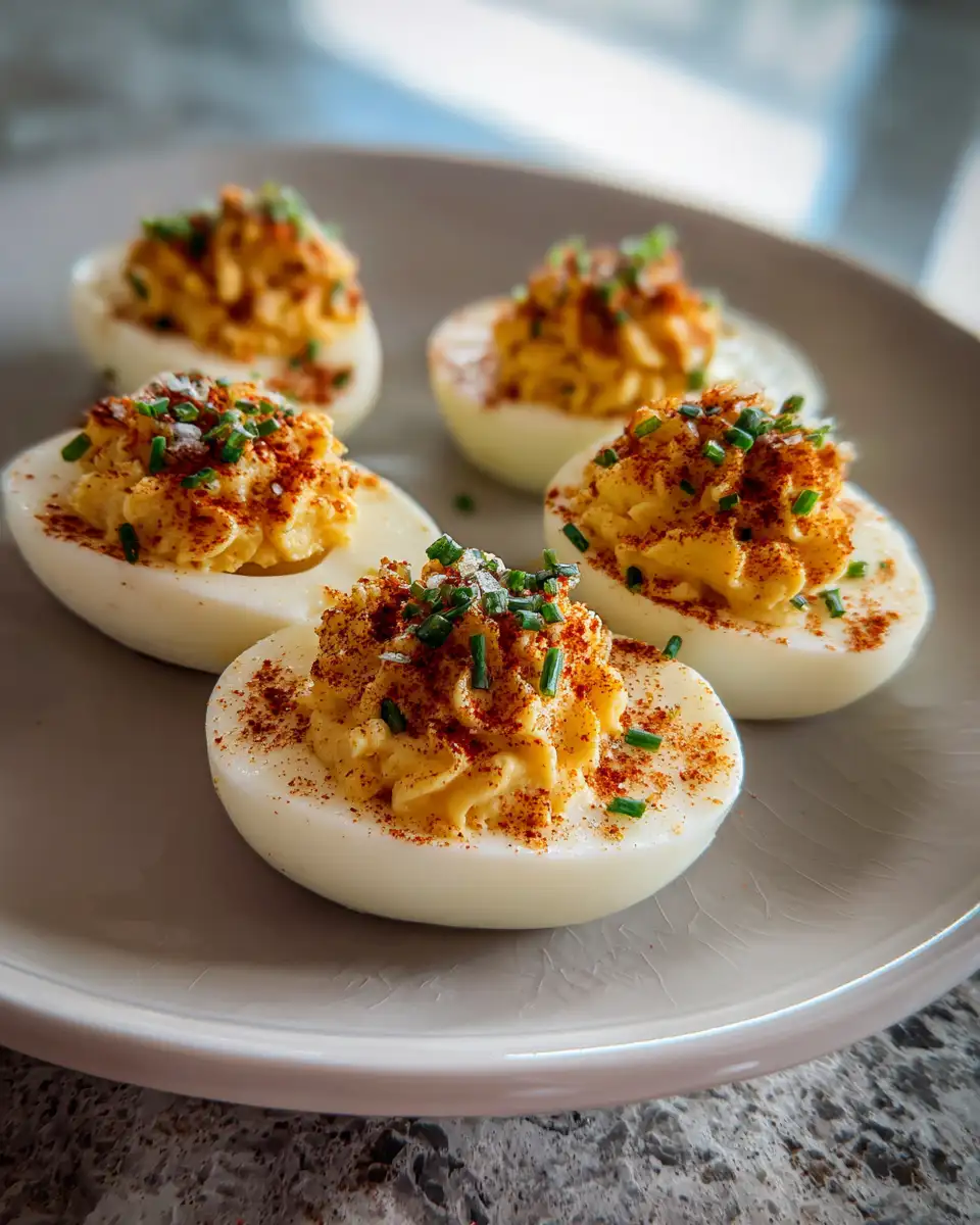 Final dish - Elevate Your Appetizer Game with These Deviled Eggs with a Twist