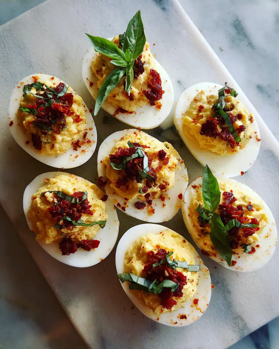 Ingredients for Elevate Your Appetizer Game with These Deviled Eggs with a Twist