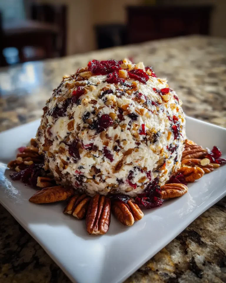 Cranberry and Pecan Cheese Ball: The Ultimate Festive Party Starter - Featured Image