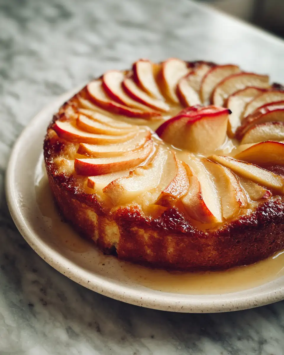 Final dish - Unveiling the Magic of French Apple Invisible Cake