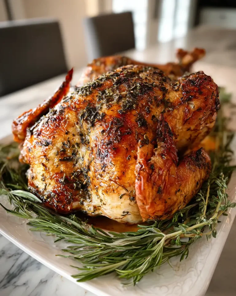 Ultimate Garlic Herb Butter Roast Turkey Recipe for Holiday Perfection - Featured Image