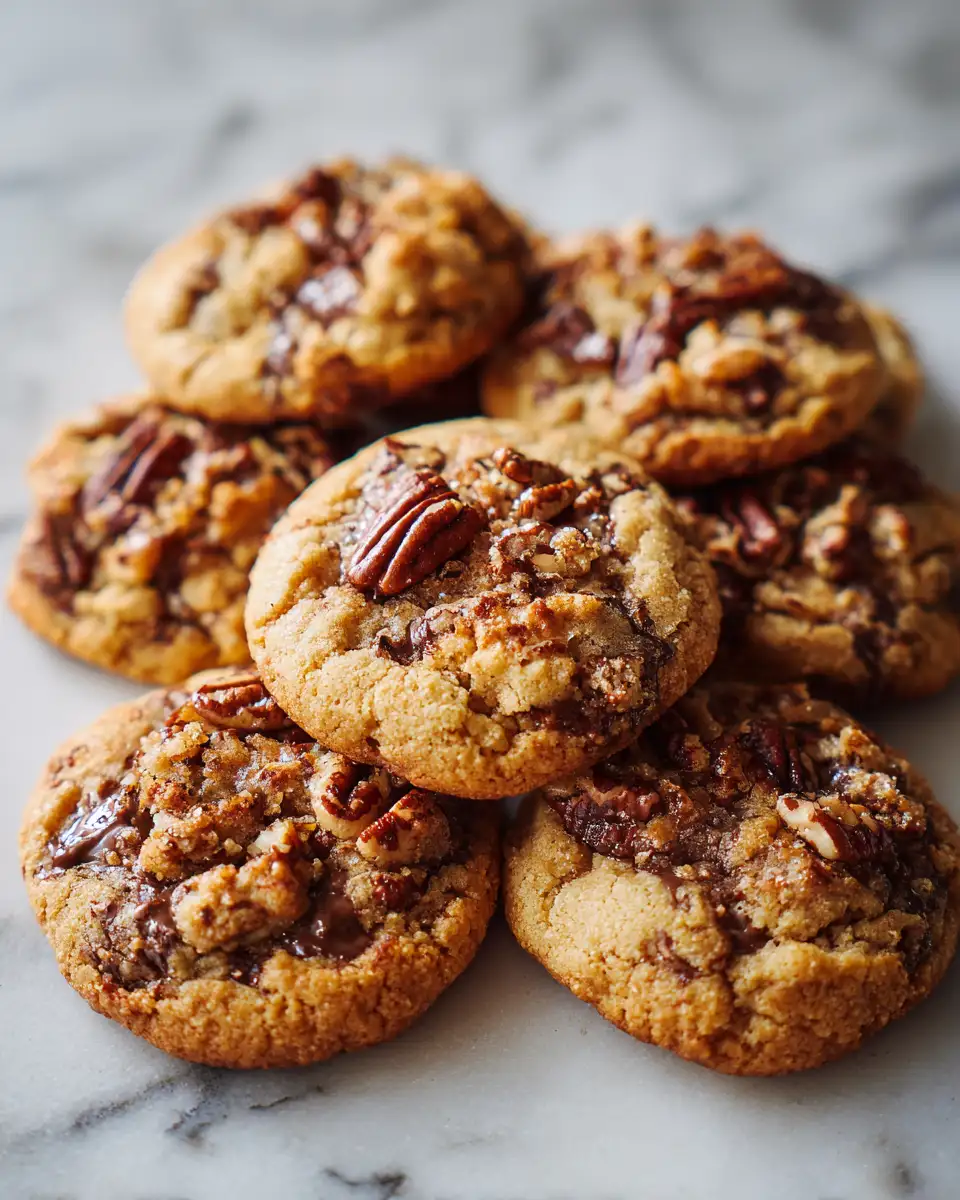 Decadent Delight: Gourmet Maple Pecan Pie Stuffed Cookies Recipe - Featured Image