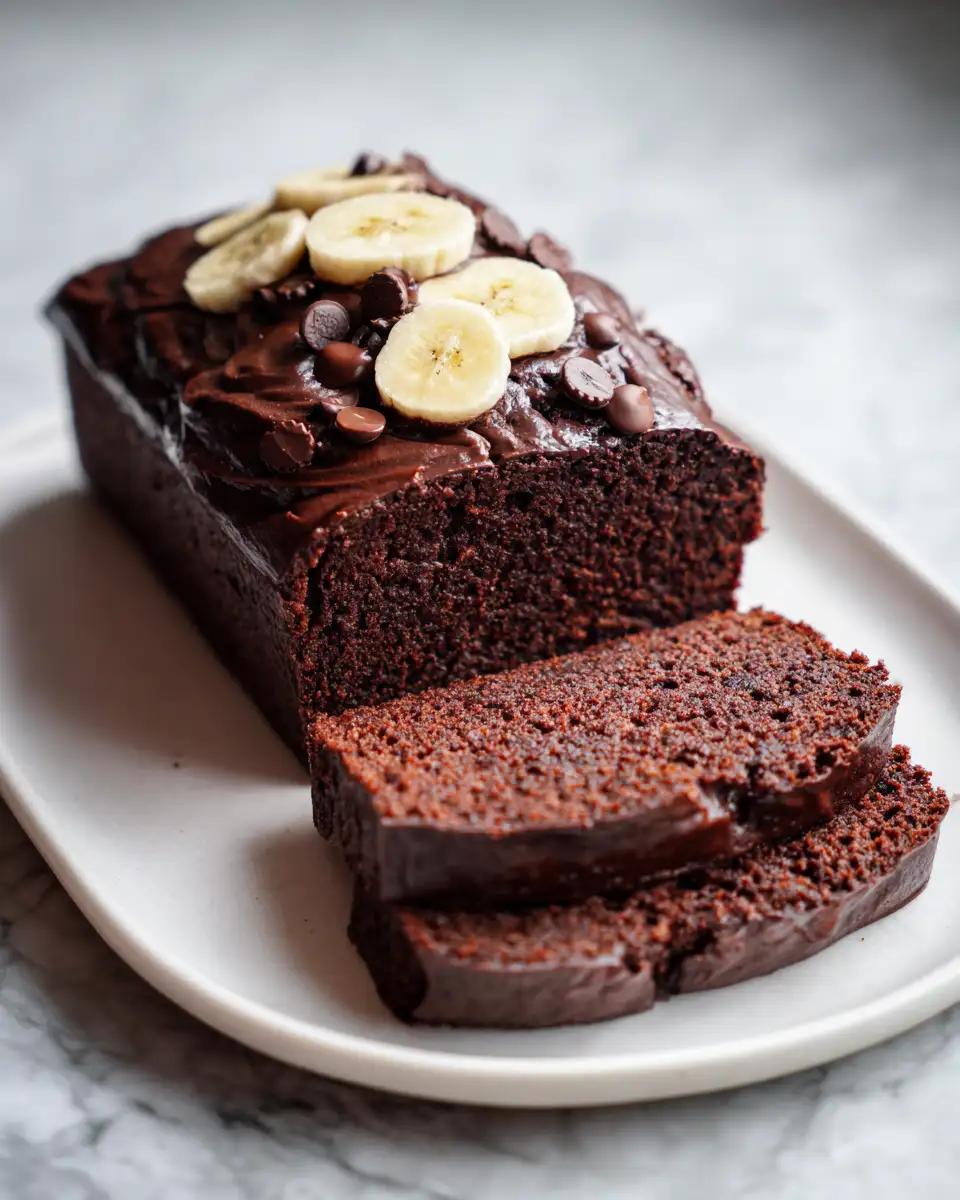 Final dish - Boost Your Day with High Protein Chocolate Banana Bread Bliss
