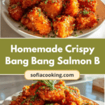 Irresistibly Tasty: Homemade Crispy Bang Bang Salmon Bites
