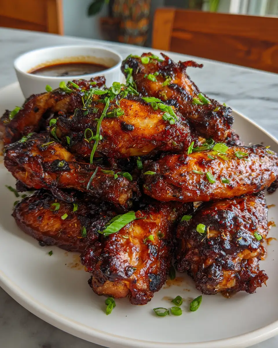 Final dish - Spice Up Your Taste Buds with Irresistible Jerk Chicken Wings
