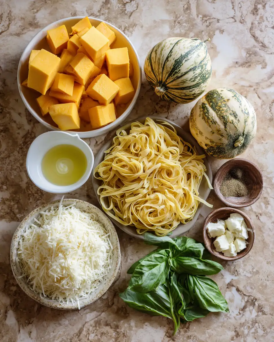 Creamy Kabocha Squash Recipe Pasta That Will Wow Your Taste Buds 5 Ingredients for Creamy Kabocha Squash Recipe Pasta That Will Wow Your Taste Buds