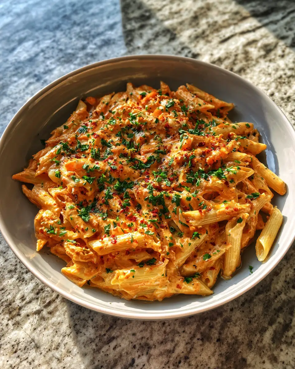 Final dish - Savoring Glamour: Kendall Jenner's Irresistible Vodka Pasta Recipe