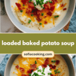 Ultimate Comfort in a Bowl Loaded Baked Potato Soup Recipe