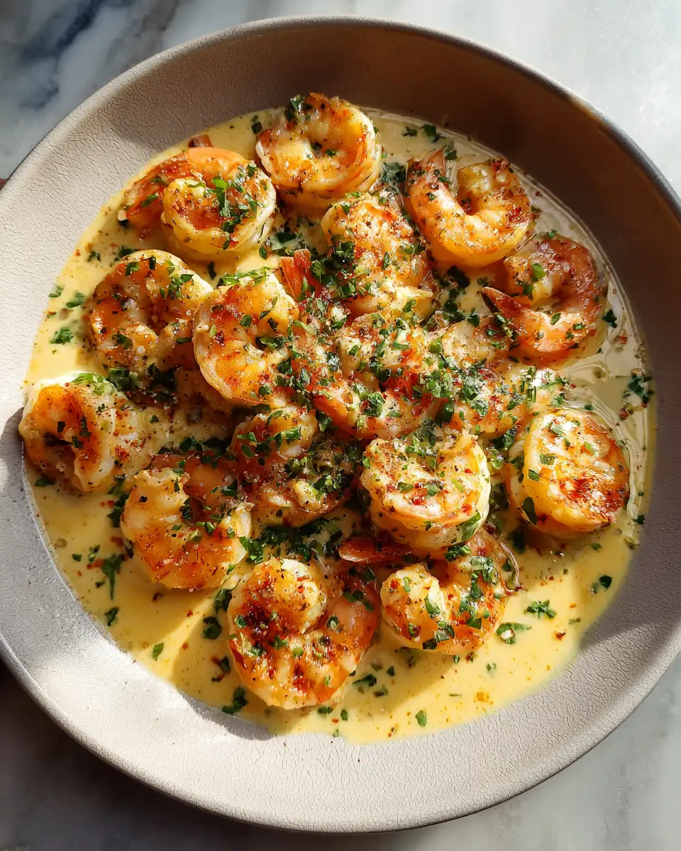 Final dish - Whisk Them Off Their Feet with Marry Me Shrimps: A Romantic Creamy Garlic Delight