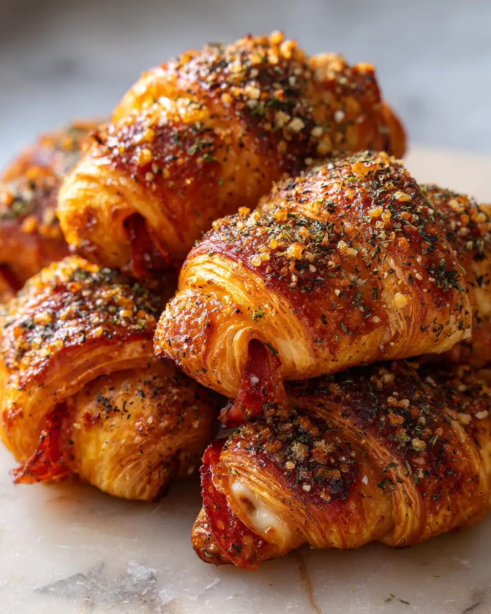 mozzarella pepperoni croissant rolls finalDish