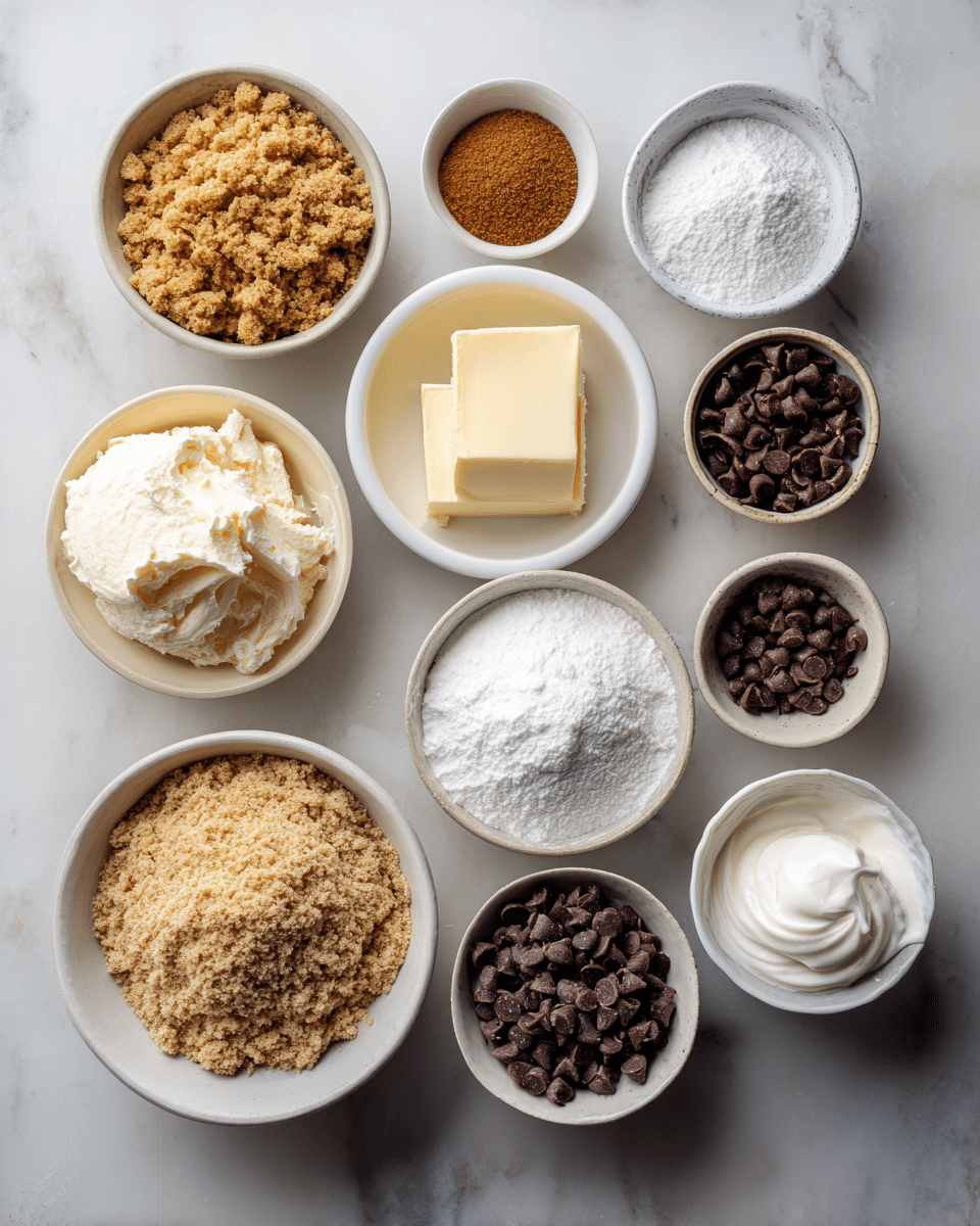 Ingredients for Irresistible No-Bake Cookie Dough Cheesecake Recipe You Have to Try