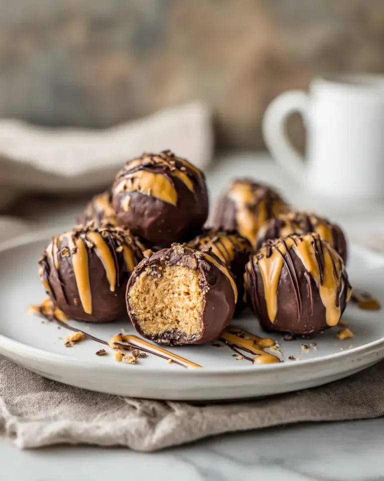 Irresistible No-Bake Peanut Butter Cheesecake Balls Delight - Featured Image