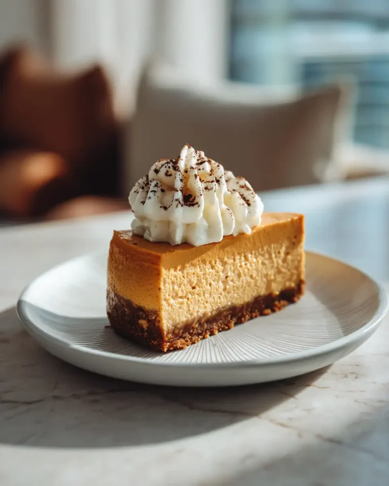 Decadent Delight: Indulge in the Ultimate No-Bake Pumpkin Cheesecake - Featured Image