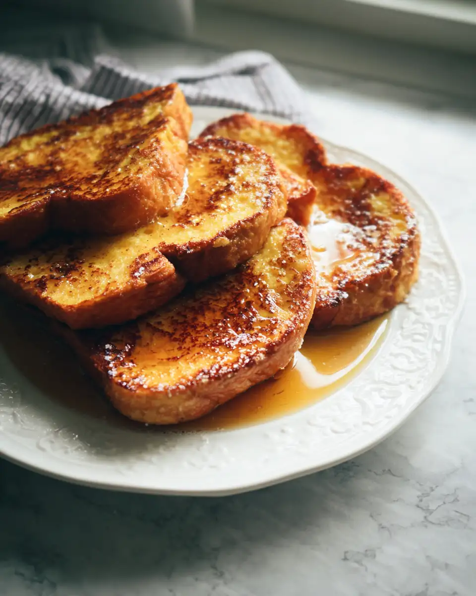 Wake Up to Decadence: Overnight Crème Brûlée French Toast Delight - Featured Image
