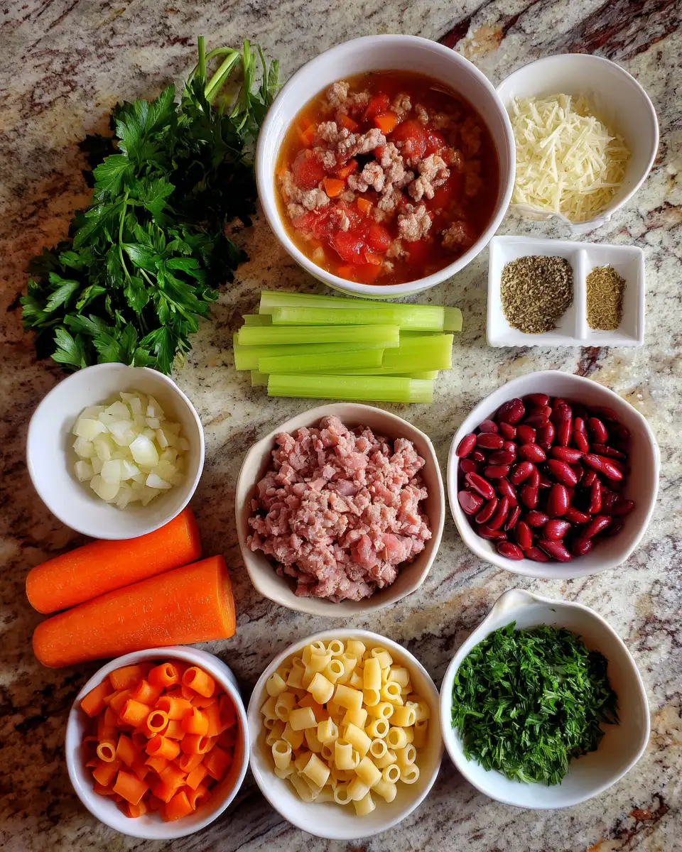 Recreate Olive Garden Magic with This Pasta e Fagioli Soup Copycat Recipe 5 Ingredients for Recreate Olive Garden Magic with This Pasta e Fagioli Soup Copycat Recipe