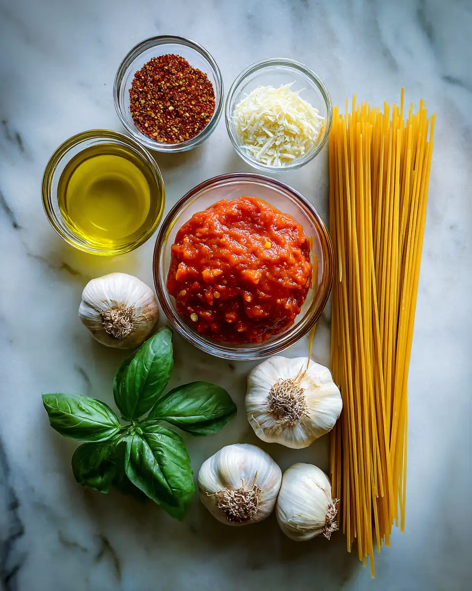 Ingredients for Effortless Pasta Recipe Ideas for a Deliciously Easy Meal