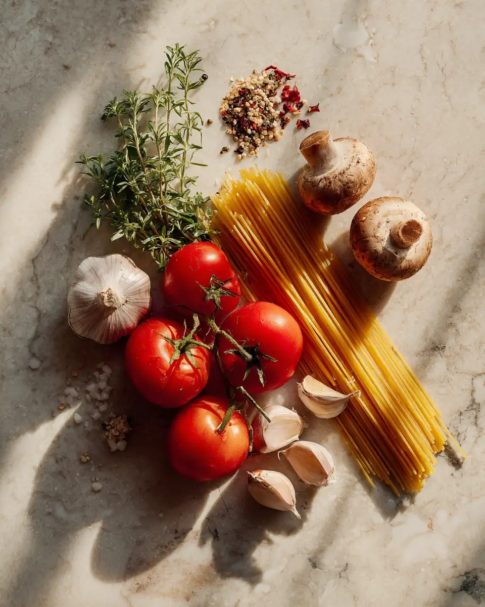 Ingredients for 5-Ingredient Pasta Magic: Simple and Delicious