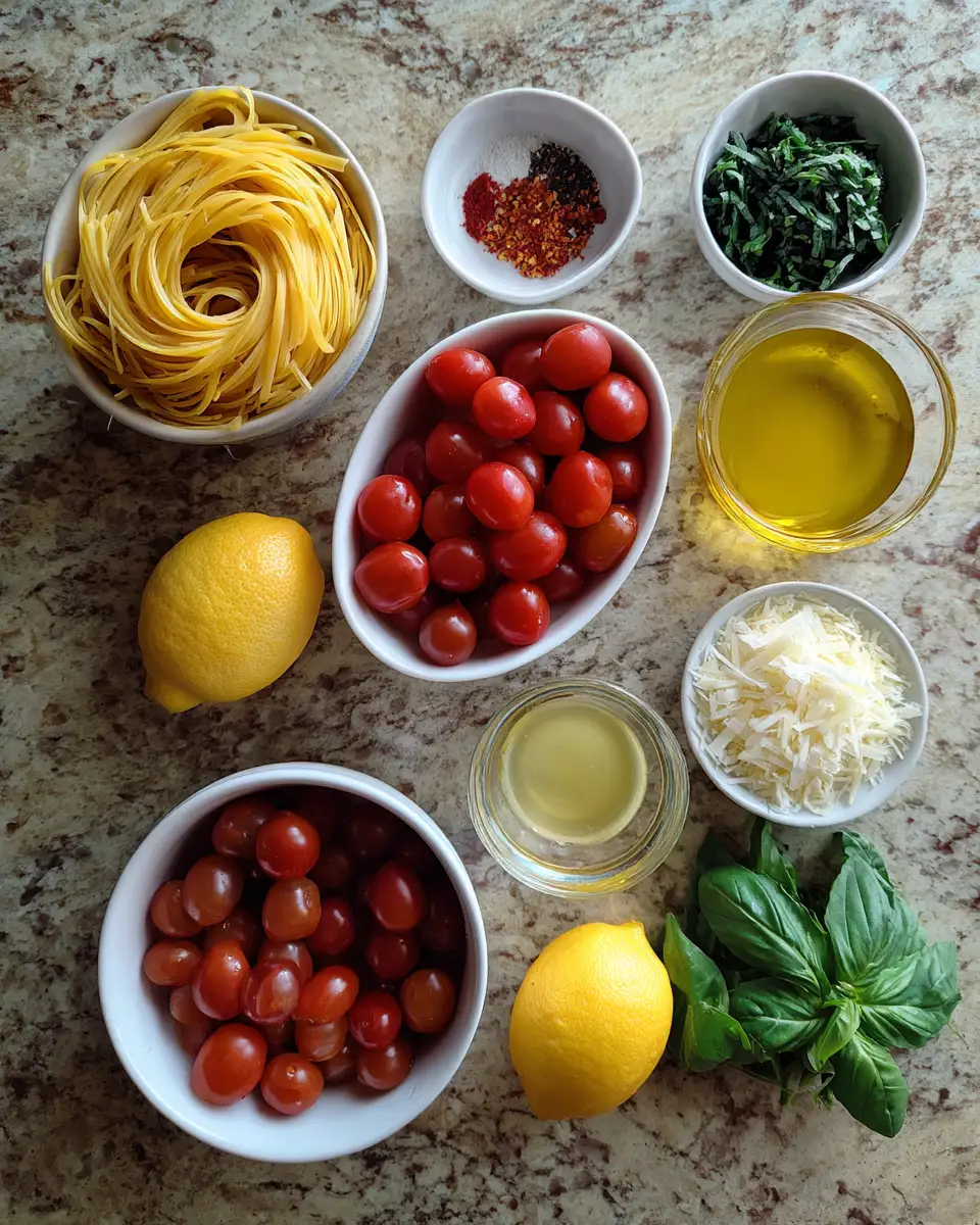 Ingredients for Linguine Love: A Delectable Pasta Recipe You Need to Try