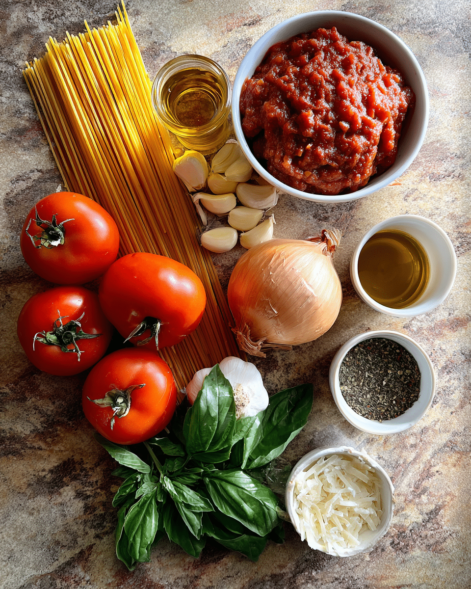 Ingredients for Ultimate Pasta Recipe List to Satisfy Every Craving