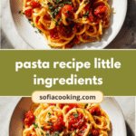 Effortless Gourmet: Pasta Recipes with Minimal Ingredients